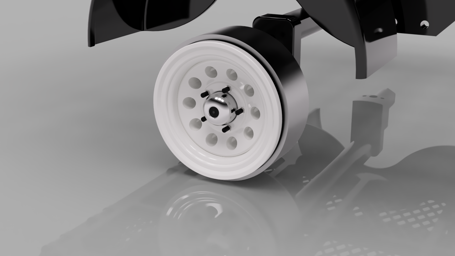 1.9 rc trailer/crawler wheel