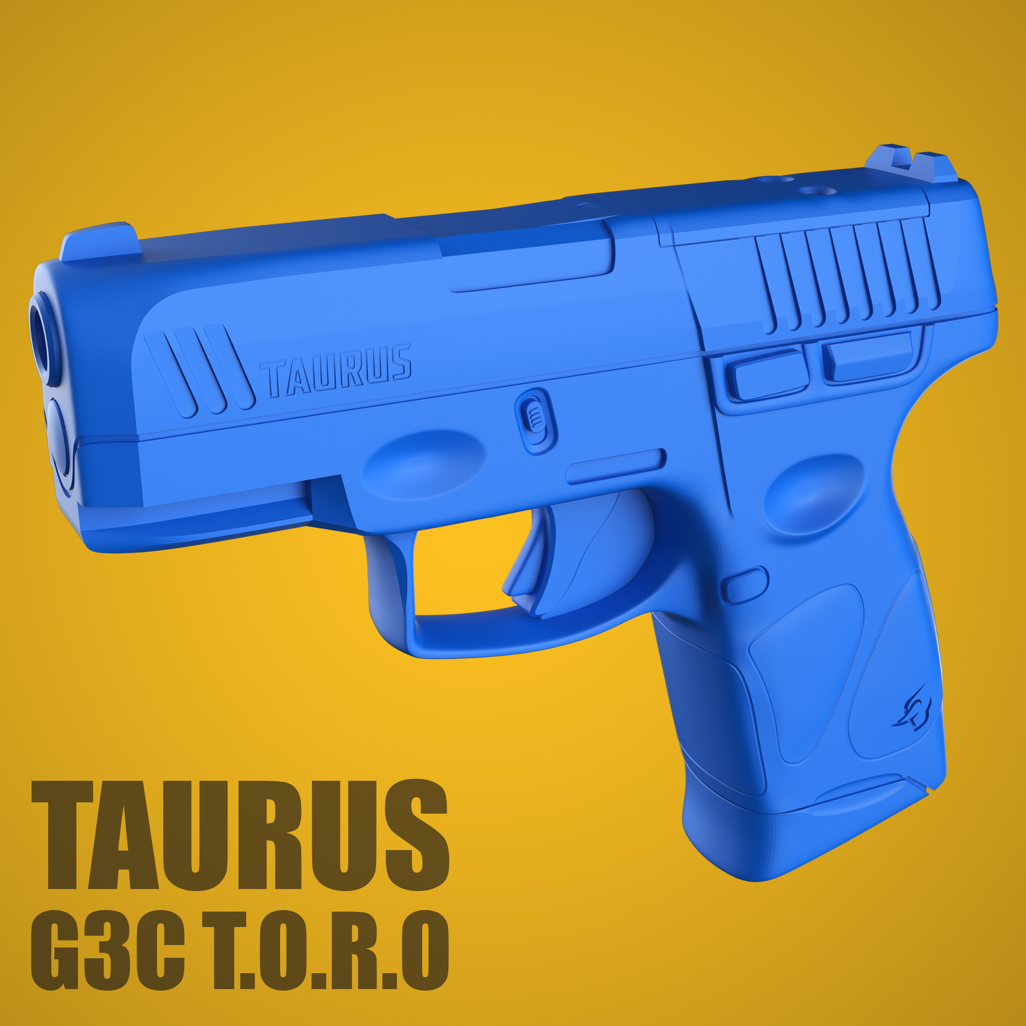 STL file TAURUS G3C T.O.R.O ♉ ・3D printable design to download・Cults