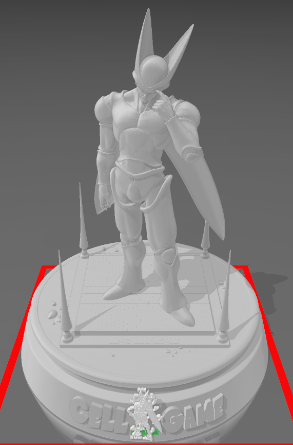 👤 Cell Perfect Saga Cell Game high poly Promotion -50% off・ 3D File for ...
