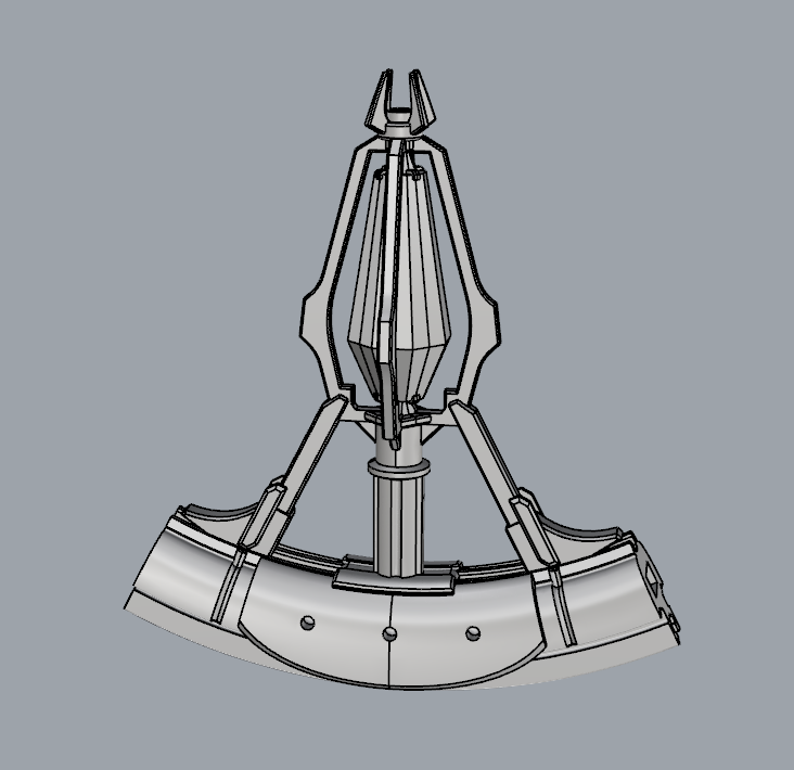 Terminator Turrets 🛰 highly posable space egyptian terminator magnetic-flux mega turret ...