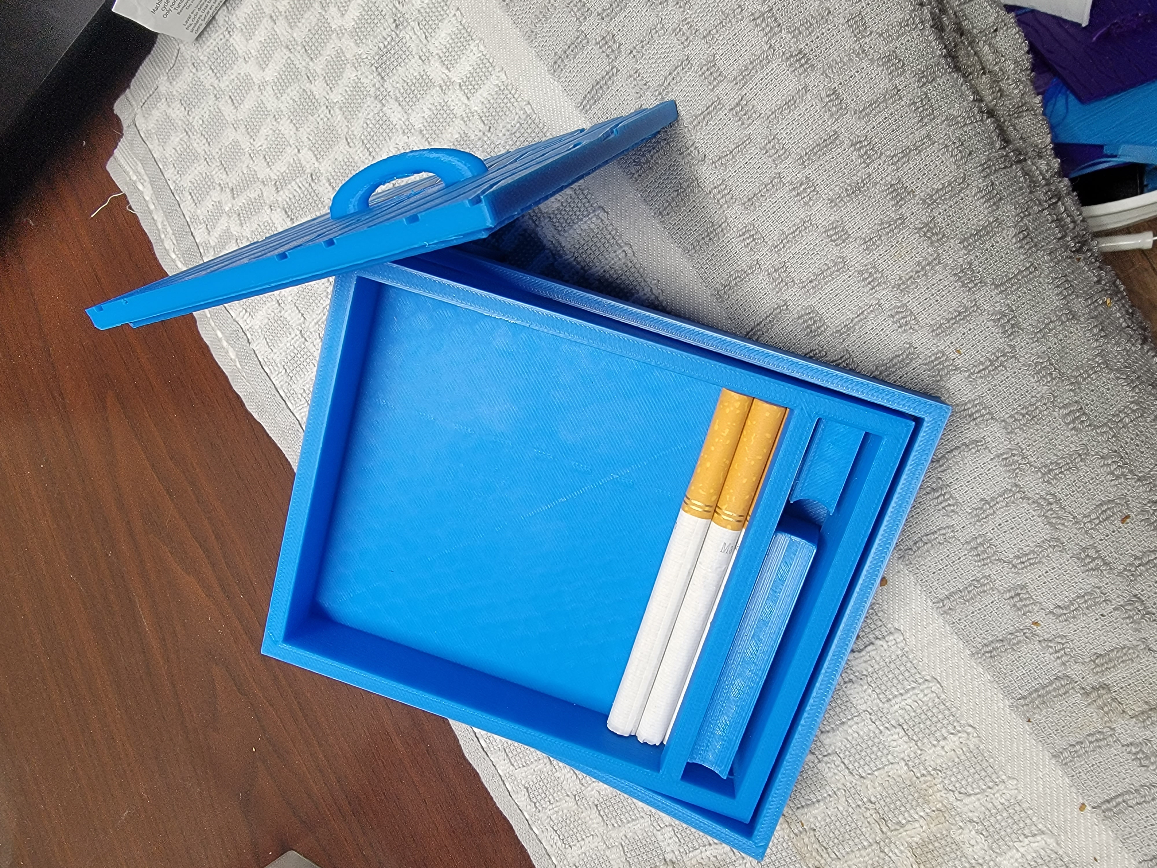 cigarette smoking photo Portrait of adult man who is smoking cigarette Stock Photo