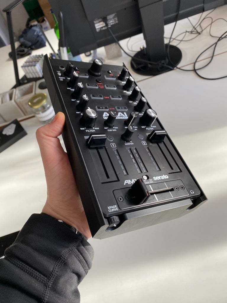 Free STL file Akai AMX Midi Mixer Stand & Cover ? ・Model to 