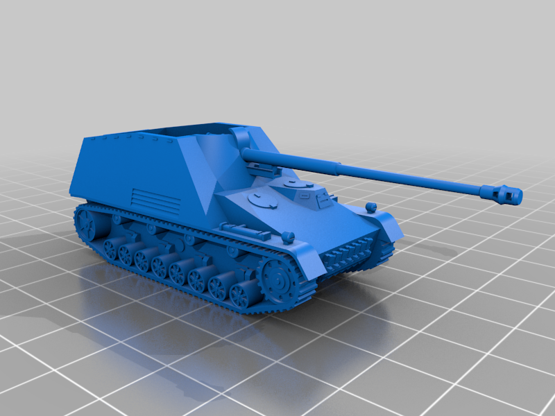 Free 3D file Nashorn Tank Hunter 🪖 ・Design to download and 3D print・Cults