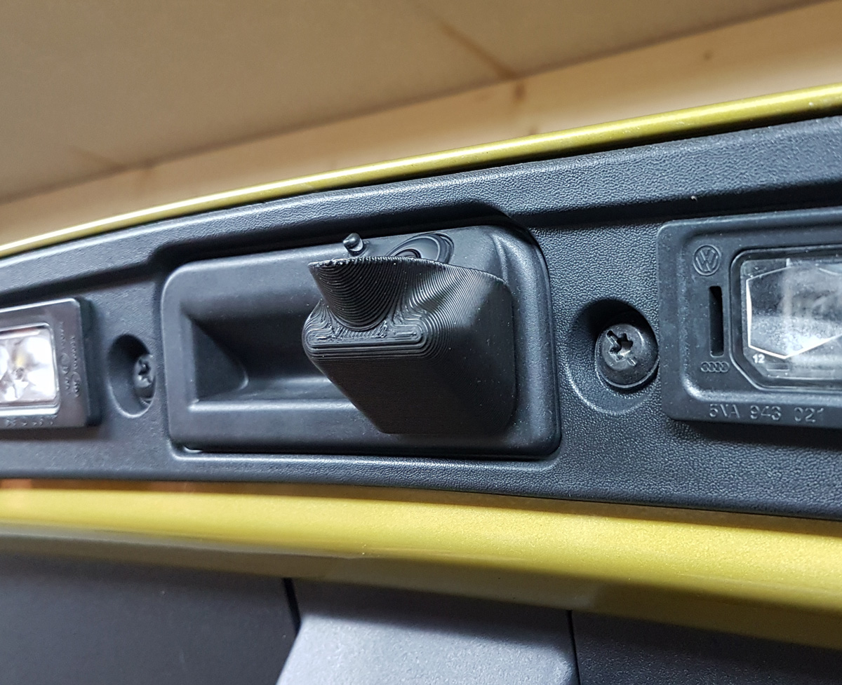 STL file VW ID.4 backup camera hood 📷 ・3D printing model to download・Cults