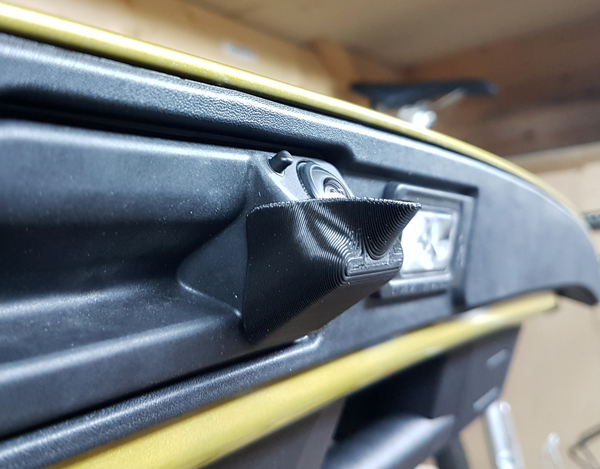 STL file VW ID.4 backup camera hood 📷 ・3D printing model to download・Cults