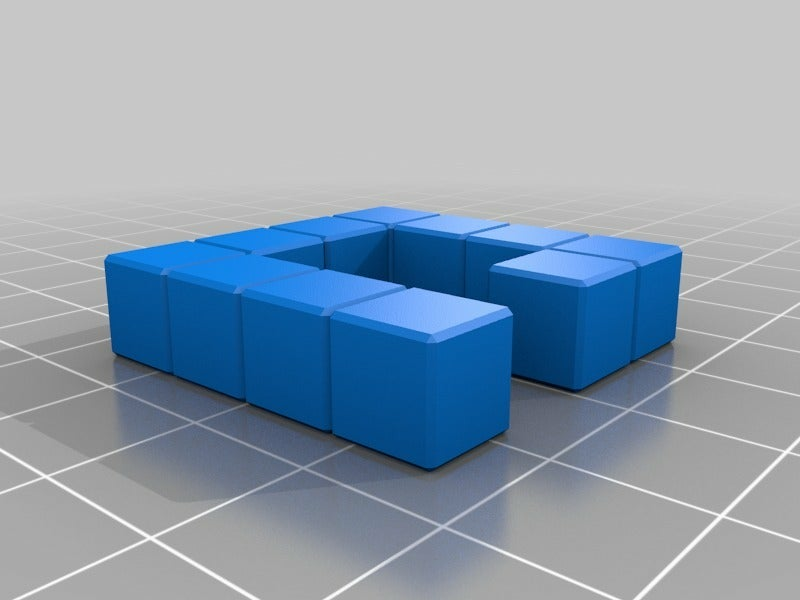 Free STL file Interlocking Puzzle Cube 4x4 🧩 ・3D printable object to ...