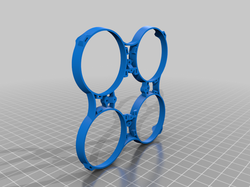 🚁 3D Printed 75mm Whoop・Free STL File for ・Cults