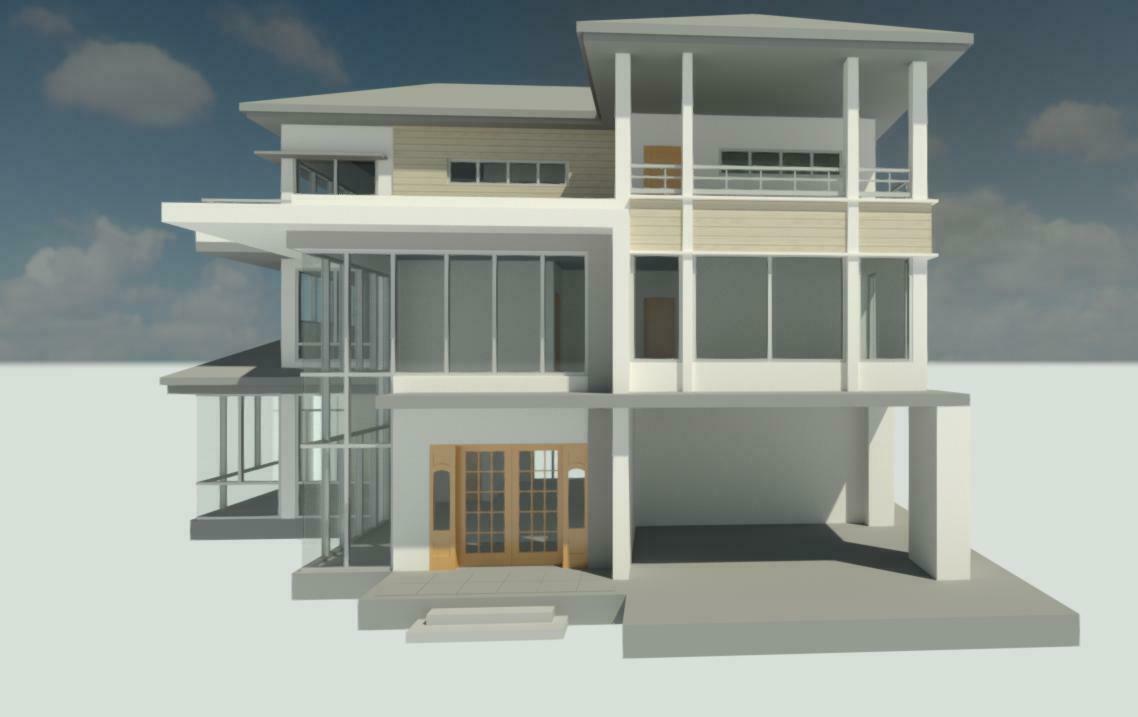 🏠 casa sencilla en 3D・Archivo DWG para ・Cults, image size:1138x717