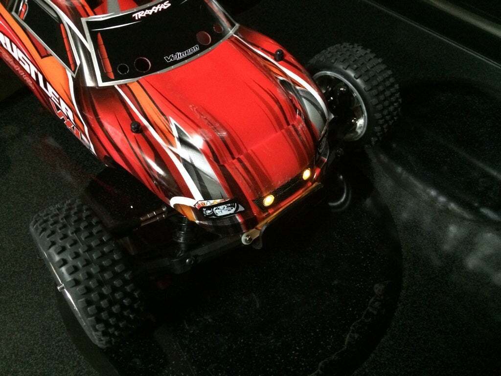 🚗 Light brackets for Traxxas Rustler・Free STL File for ・Cults