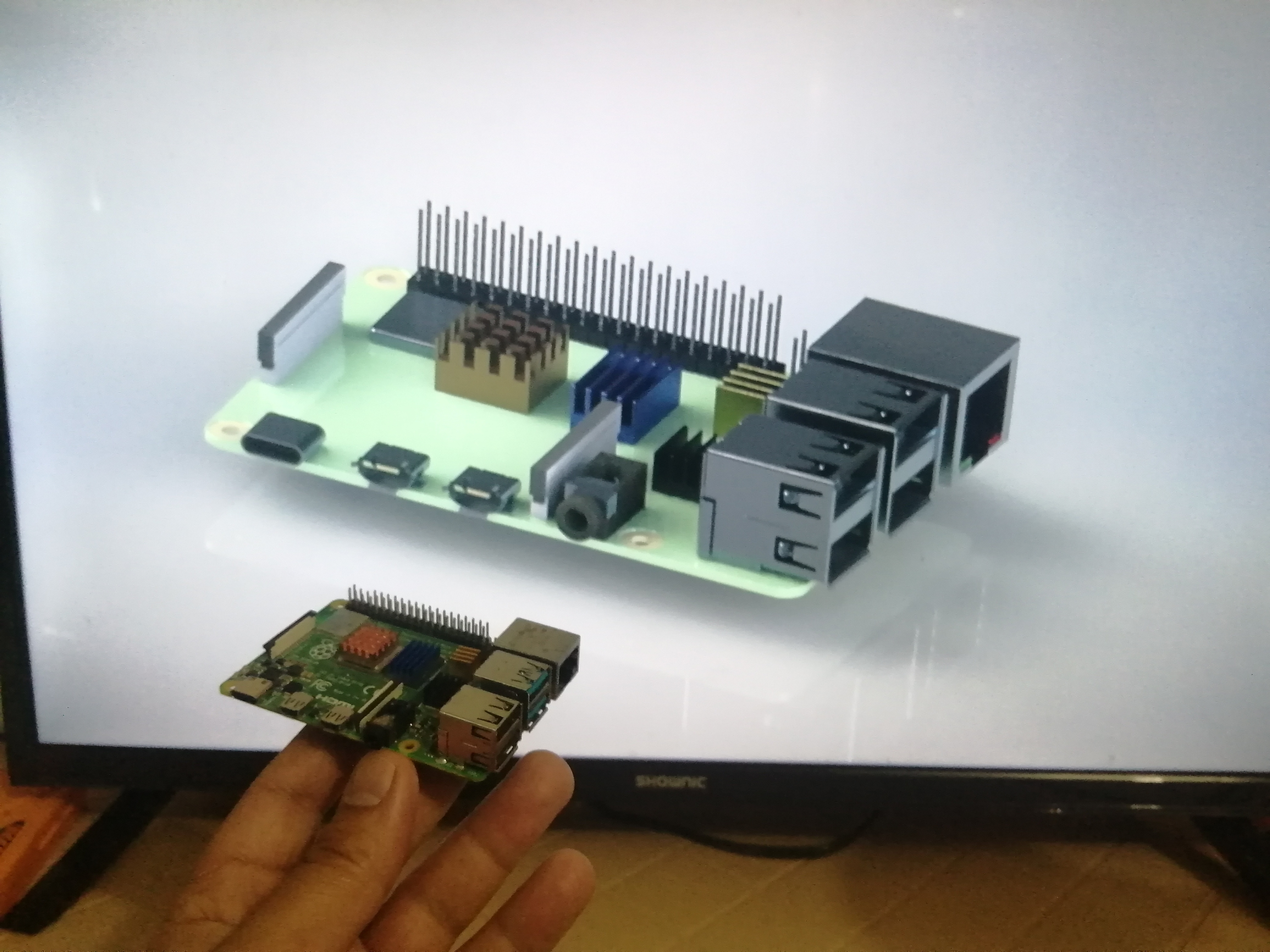 Archivo STL Raspberry Pi 4 modelo B (modelado) 👽 ・Diseño de impresión ...