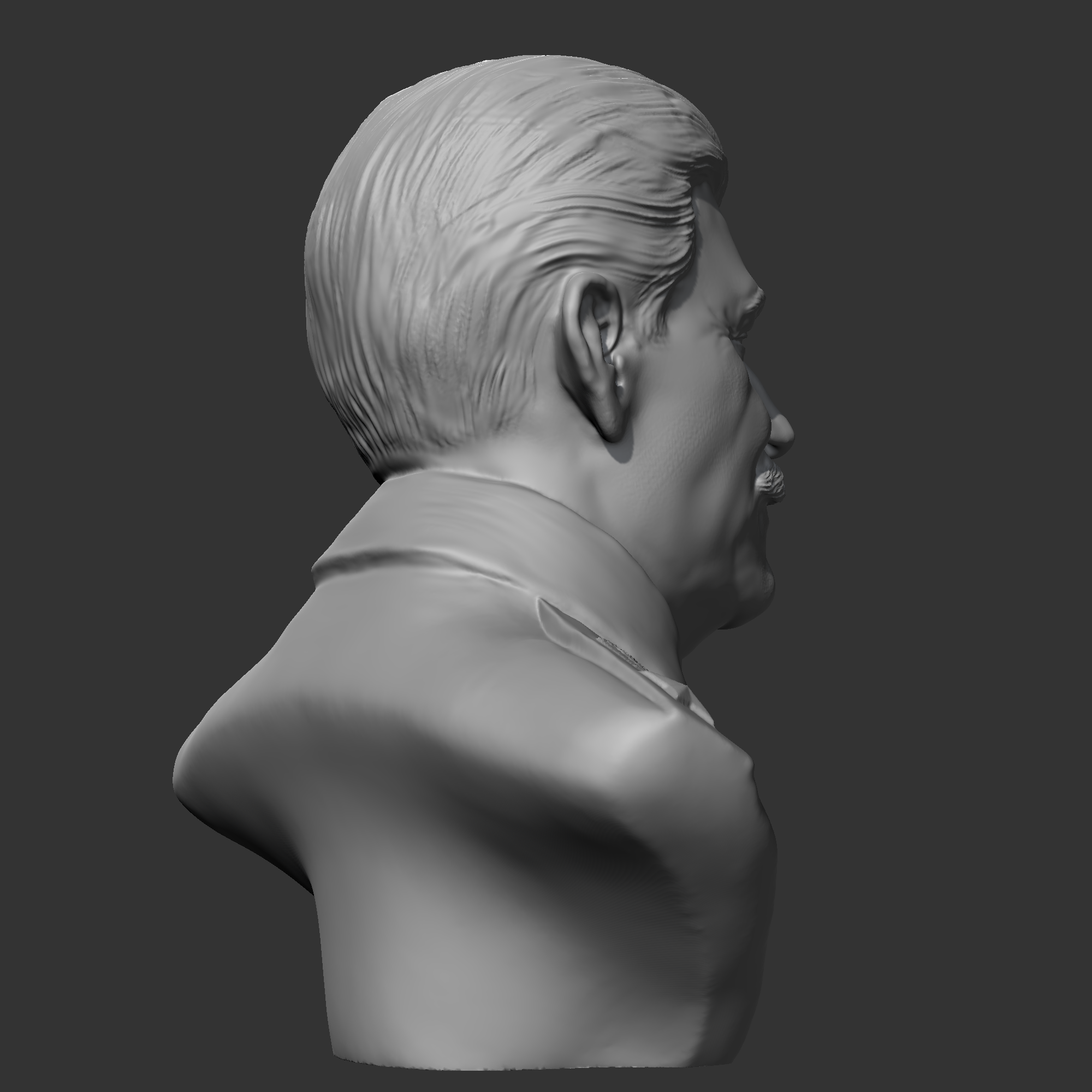 STL file Joseph Stalin 3D print model 👤 (OBJ)・3D printing idea to ...