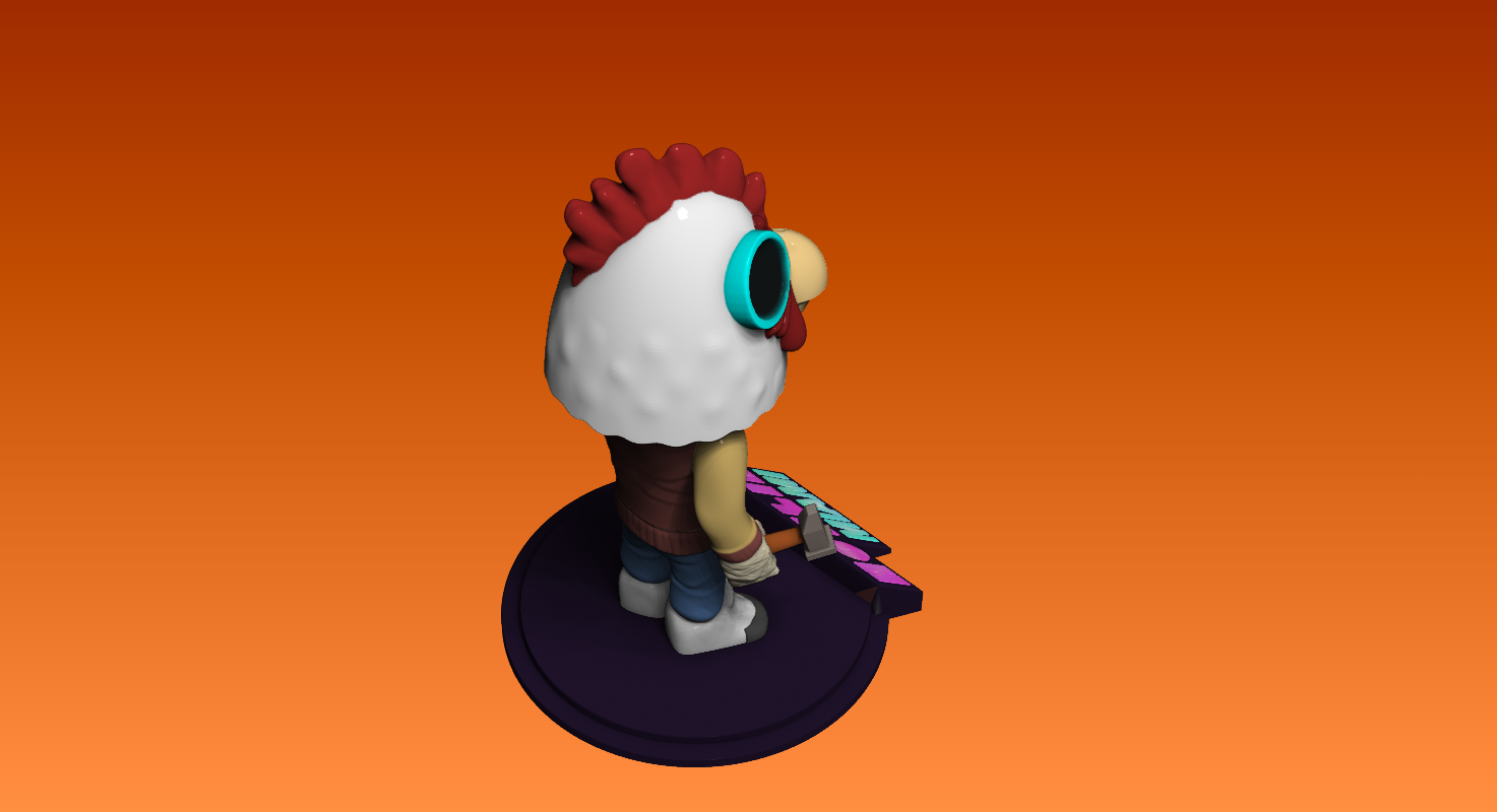 Richard Hm2 🎮 Hotline Miami - Richard/Jacket・ STL File for ・Cults