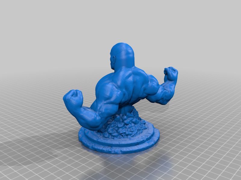 🪨 Muscular diglett but hes the rock・Free STL File for ・Cults