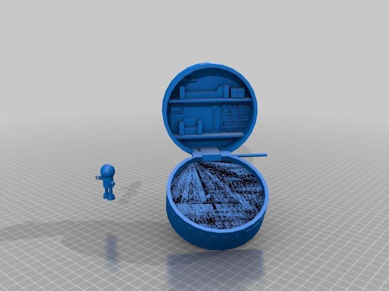 Free STL file Pocket house Beta 🏠 ・Template to download and 3D print・Cults