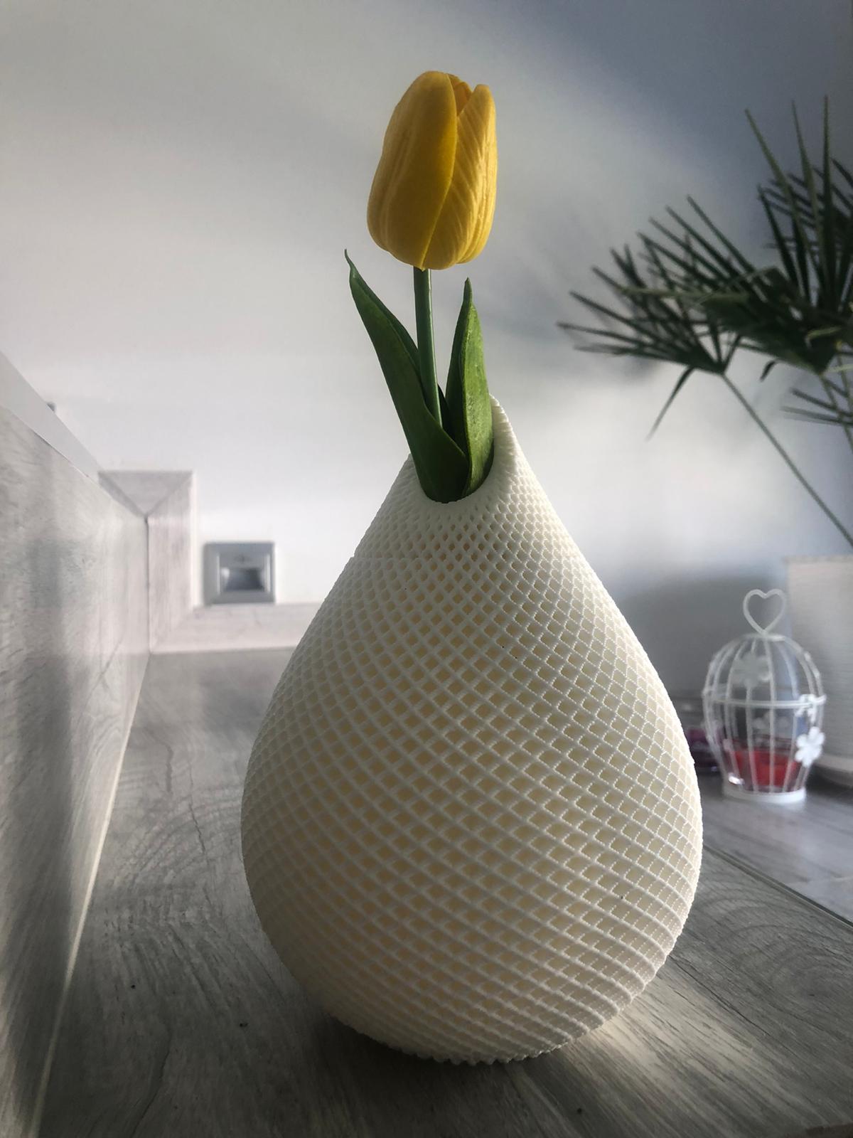 💐 Flower Vase Modern・ STL File for ・Cults, image size:1200x1600