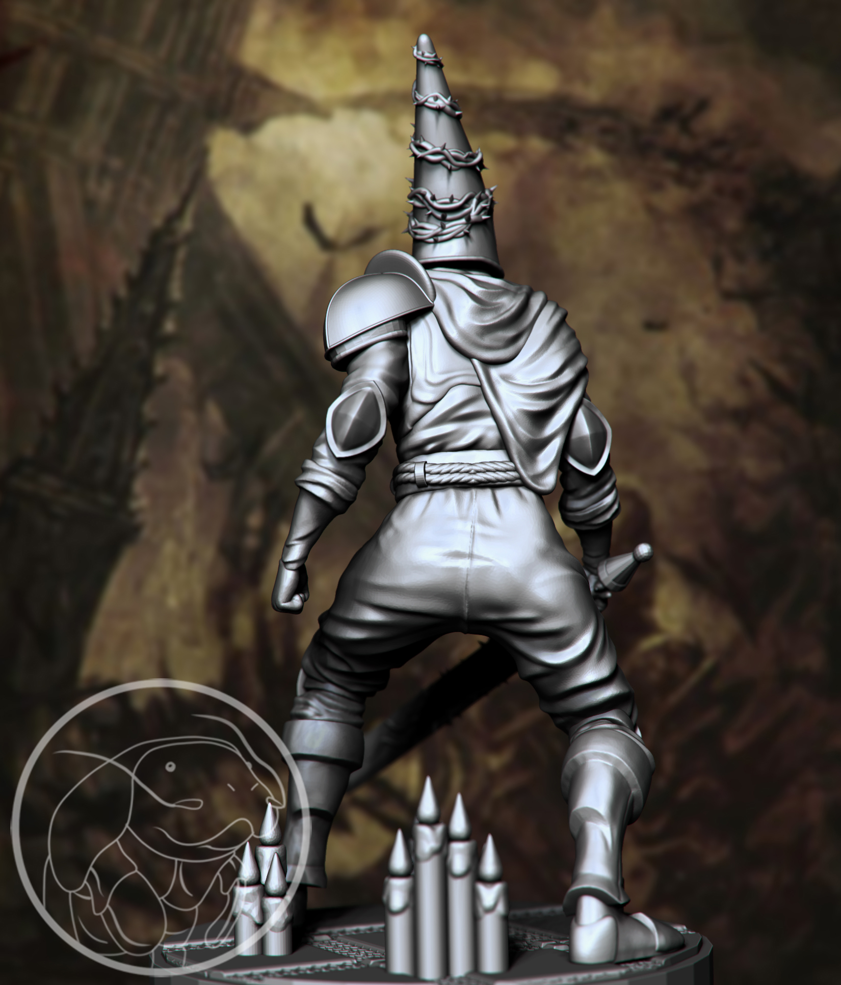 🎲 Penitent One (Blasphemous)・Archivo STL para ・Cults