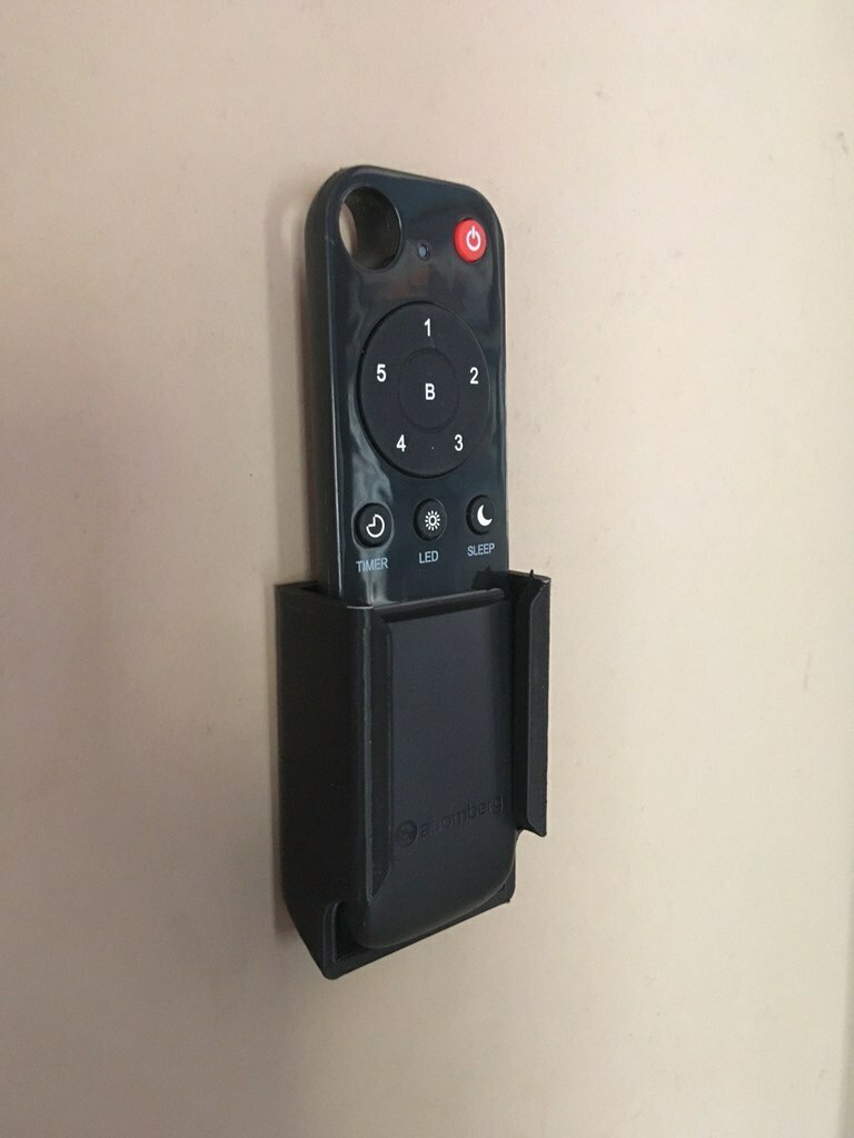 Free 3D file Atomberg BLDC Ceiling Fan Remote Holder/Wall Mount 🏢