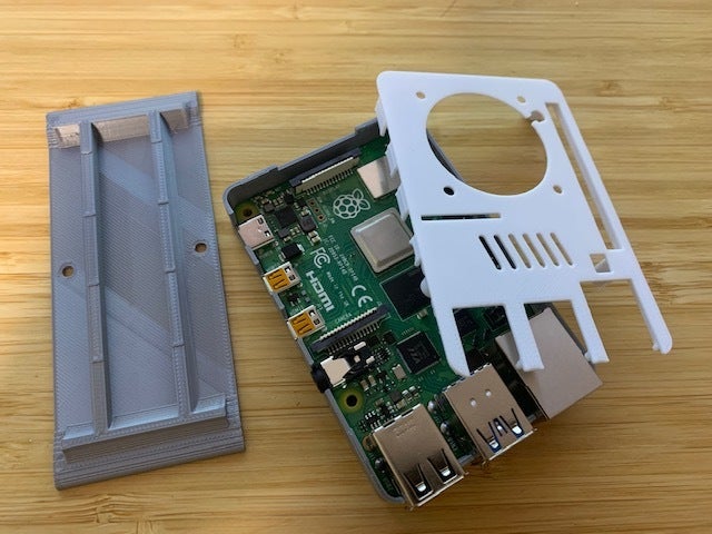 🖥️ Raspberry Pi 4 Model B Case (fan, fan less, screw less, fast print ...