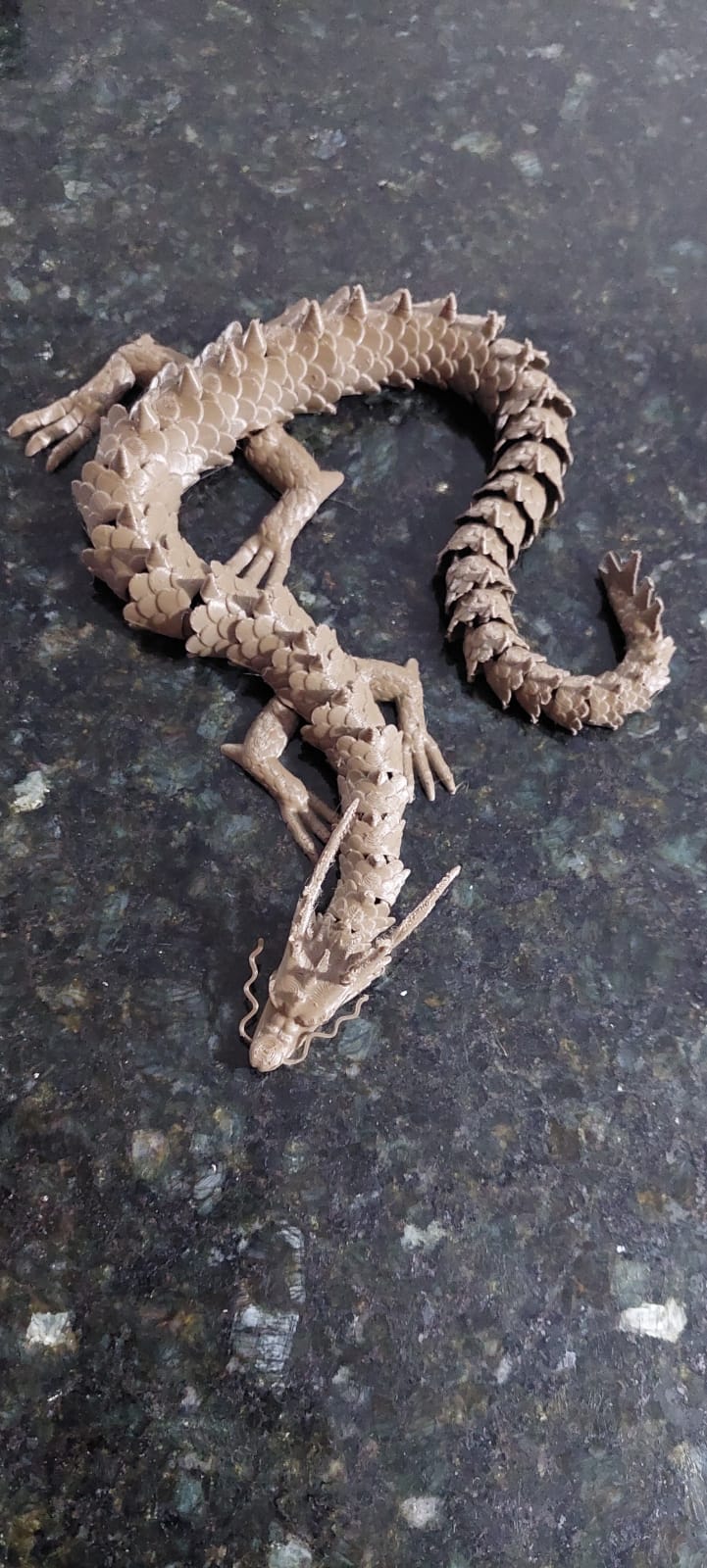3D file Articulated Dragon - Flexi Oriental Dragon 3D PRINT 🐉 ・3D ...