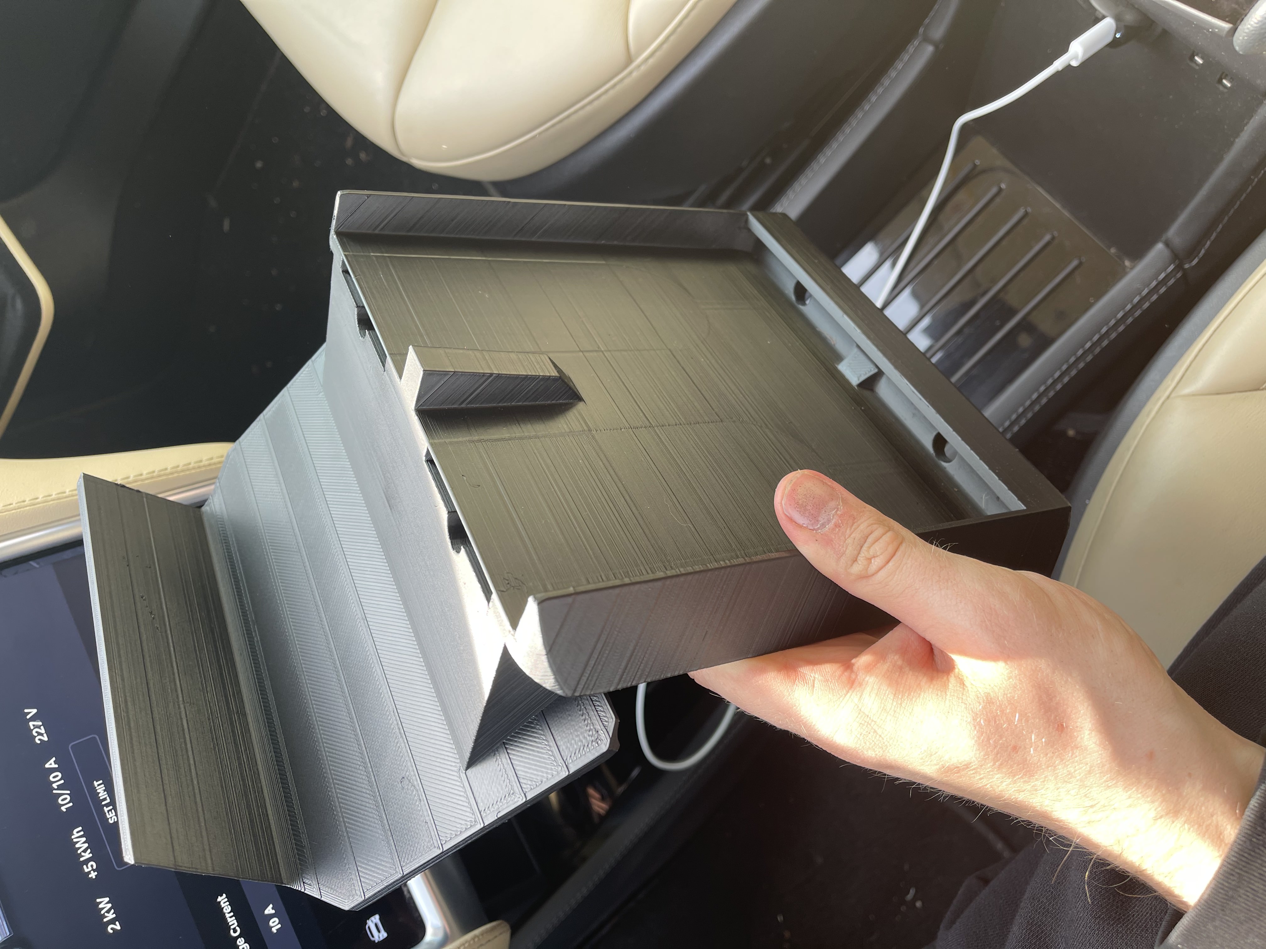 3d Print Tesla Phone Charger Tesla Model Y Accessories 2026 Holder