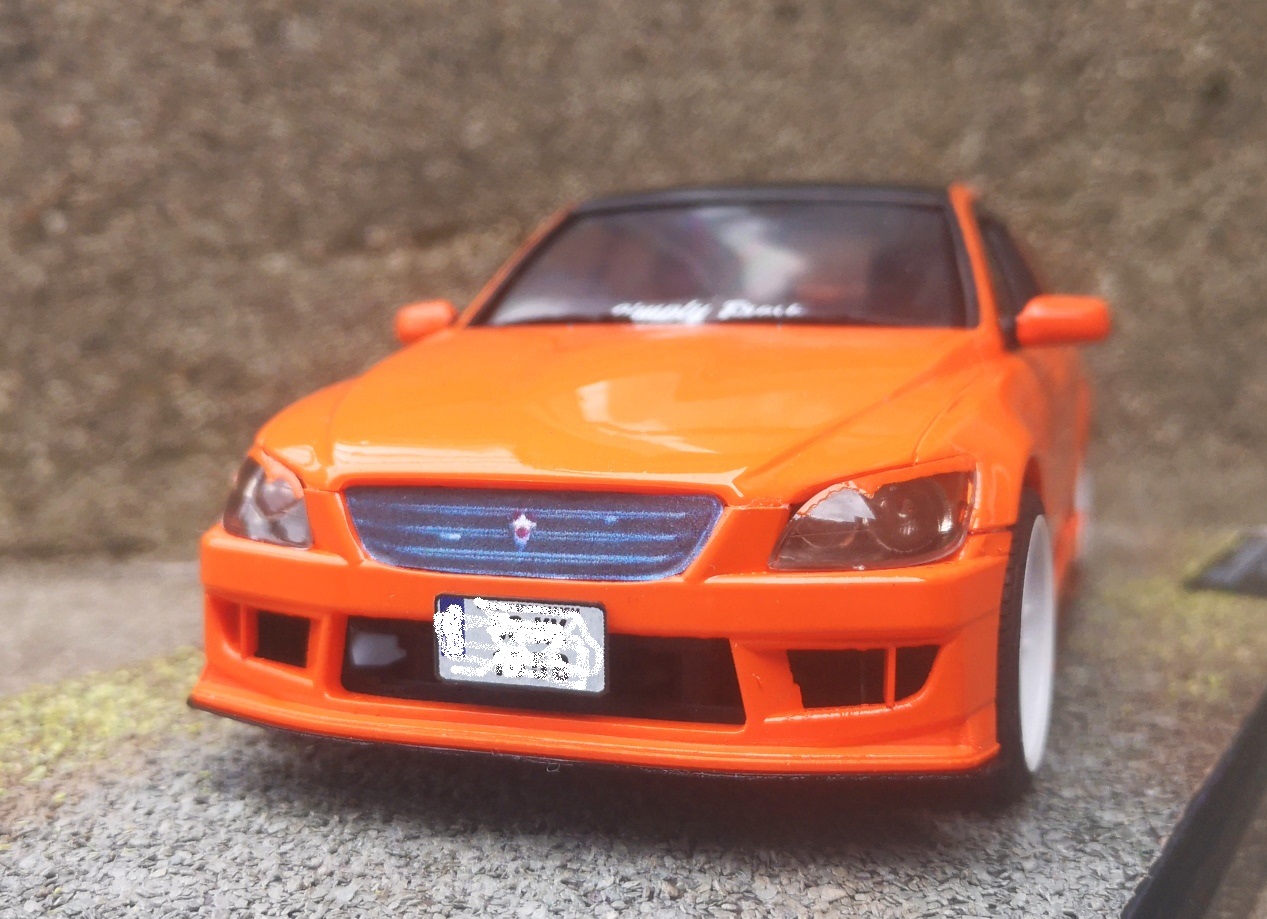 👽 VERTEX FRONT BUMPER for 1:24 ALTEZZA / LEXUS・ STL File for ・Cults