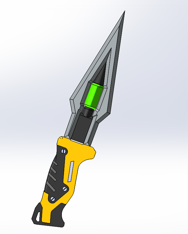 STL file VALORANT KNIFE 🔪 ・Model to download and 3D print・Cults
