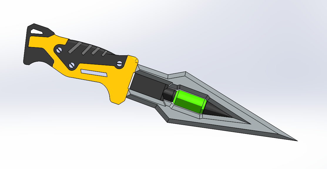 STL file VALORANT KNIFE 🔪 ・Model to download and 3D print・Cults