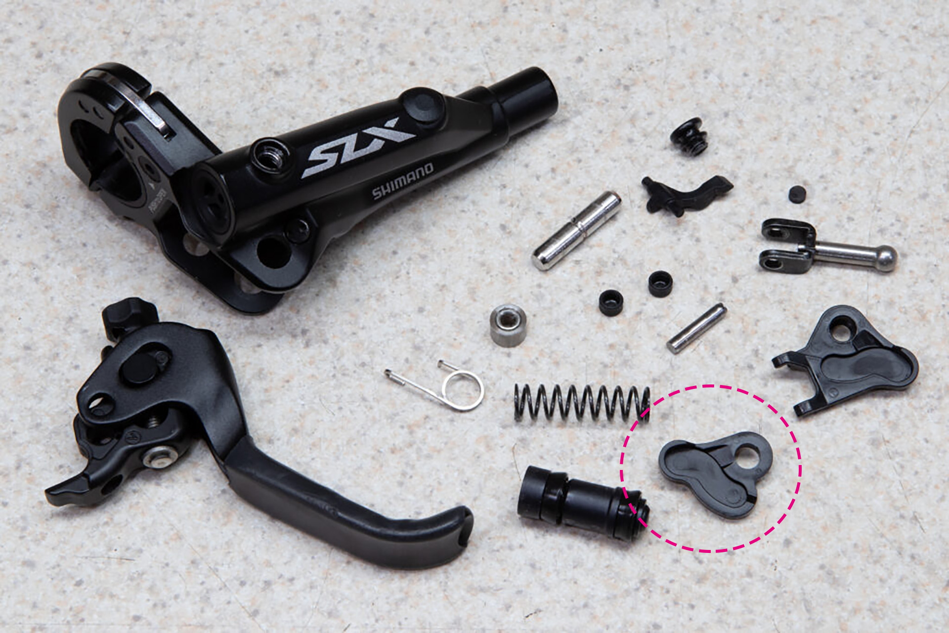 パーツ SHIMANO - Shimano slx BRAKE Shimano SLX Front Disc Brake - Placid Planet Bicycles | Lake