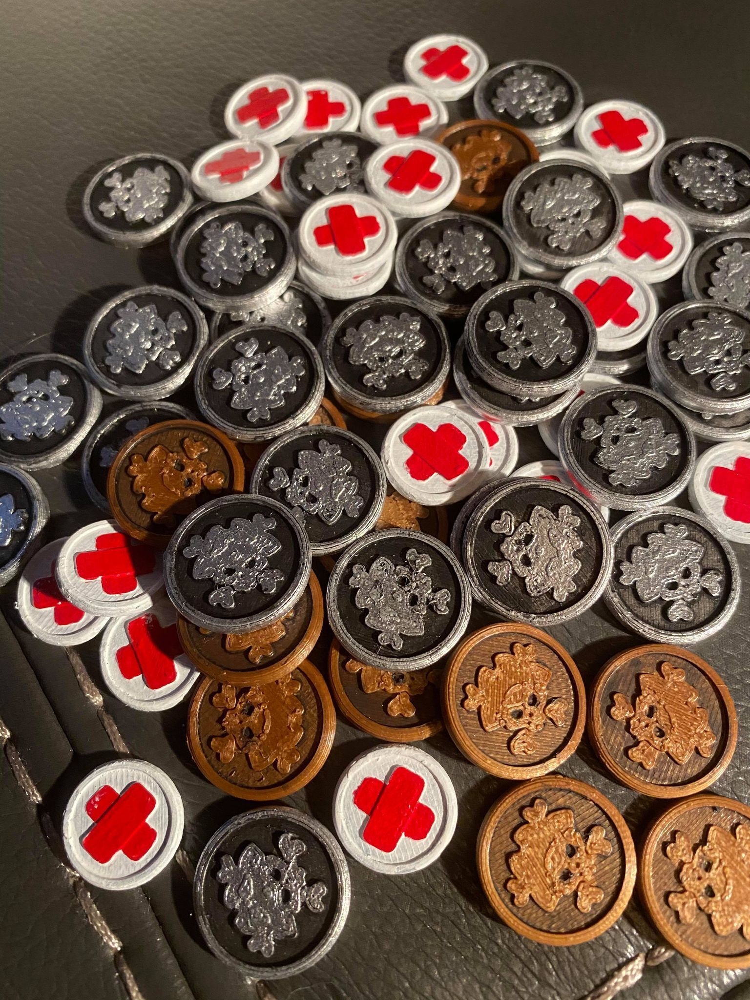 3D printing Riot Quest Tokens・Cults