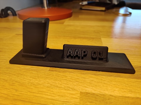 🔫 Stand AAP - 01 Display・ STL File for ・Cults
