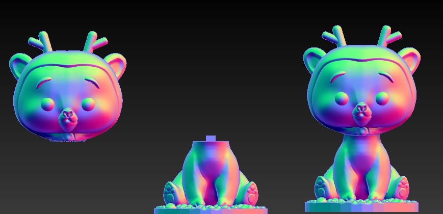 Файл STL кавайный медведь, кавайный медведь 🎲 ・Дизайн 3D принтера для ...