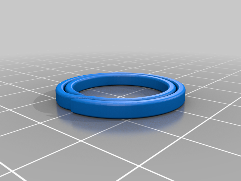 🗝️ Keyring, Sizes 12-28 mm, All Purpose Split Key Ring・Free STL File ...