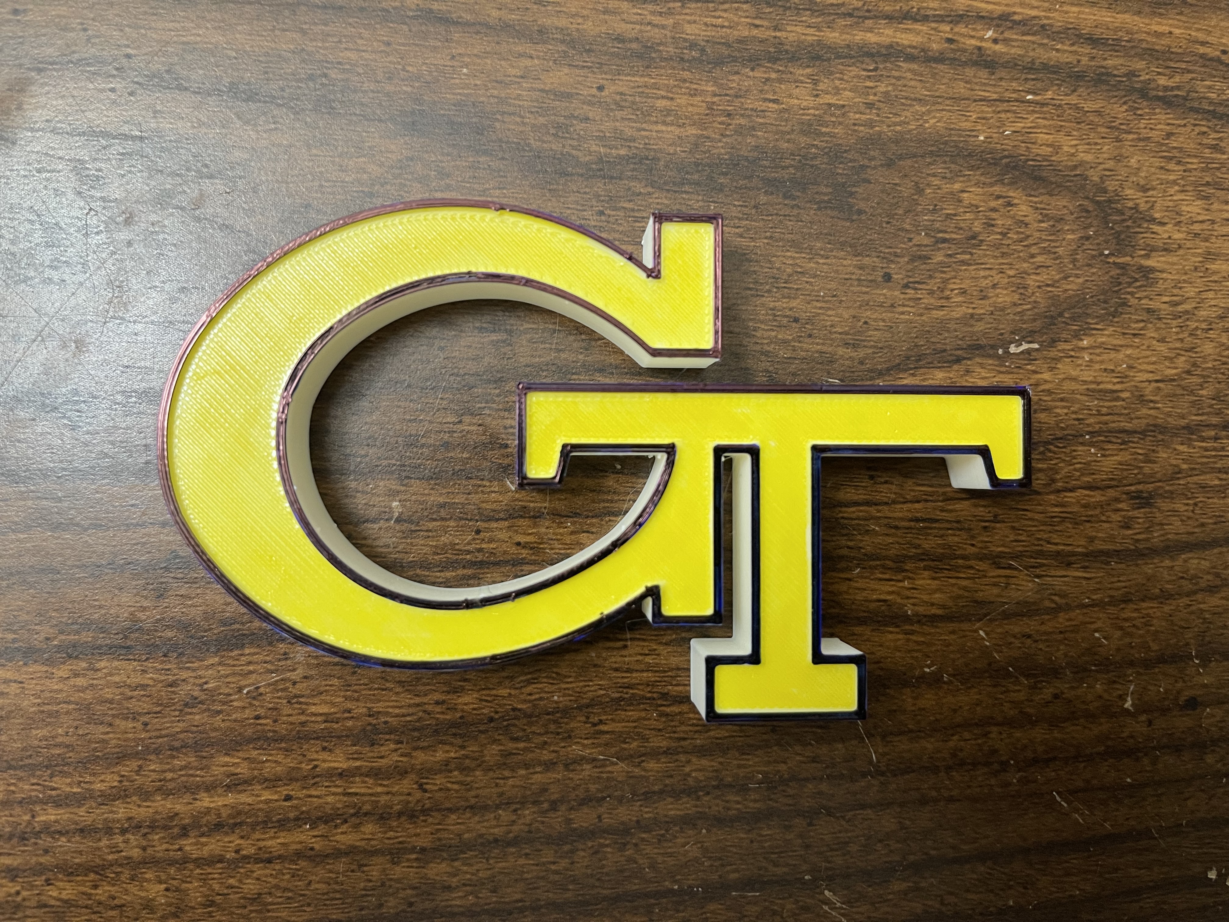 Georgia Tech Buttons 🇬🇪 Georgia Tech Logo・ STL File for 3D printing・Cults
