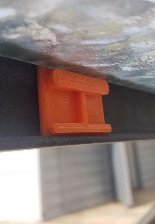 3D printable Glass Patio Table Top Spacer Clips・Cults