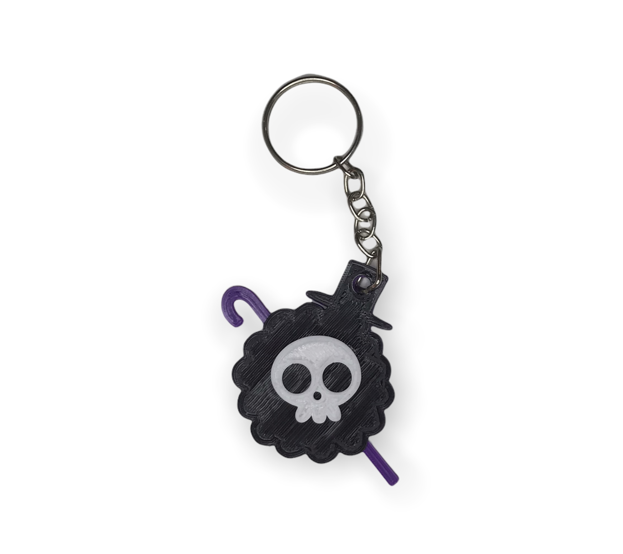 STL file Brook Keychain - One Piece 🗝️ ・3D printable model to download ...