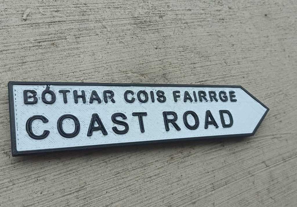 Free 3D file Irish Road Signs 🇮🇪 ・Design to download and 3D print・Cults