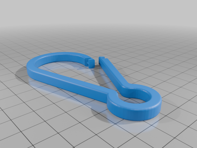 SIOPPKIK 10 Pcs Mousqueton En Forme D Noir, Mousquetons En Alm Pour