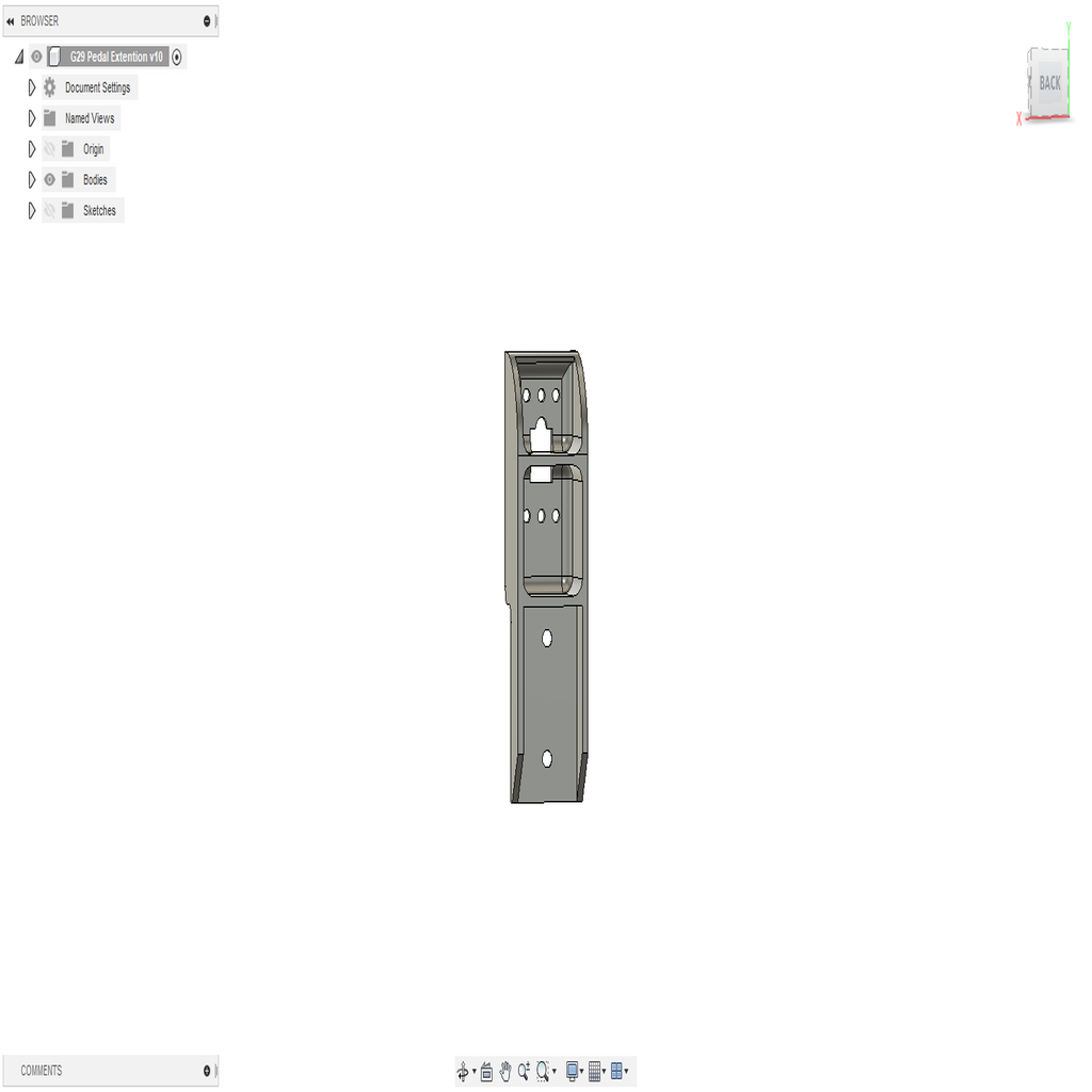 Archivo 3D gratis Logitech G29 Extensión de pedal 👽 ・Modelo de ...