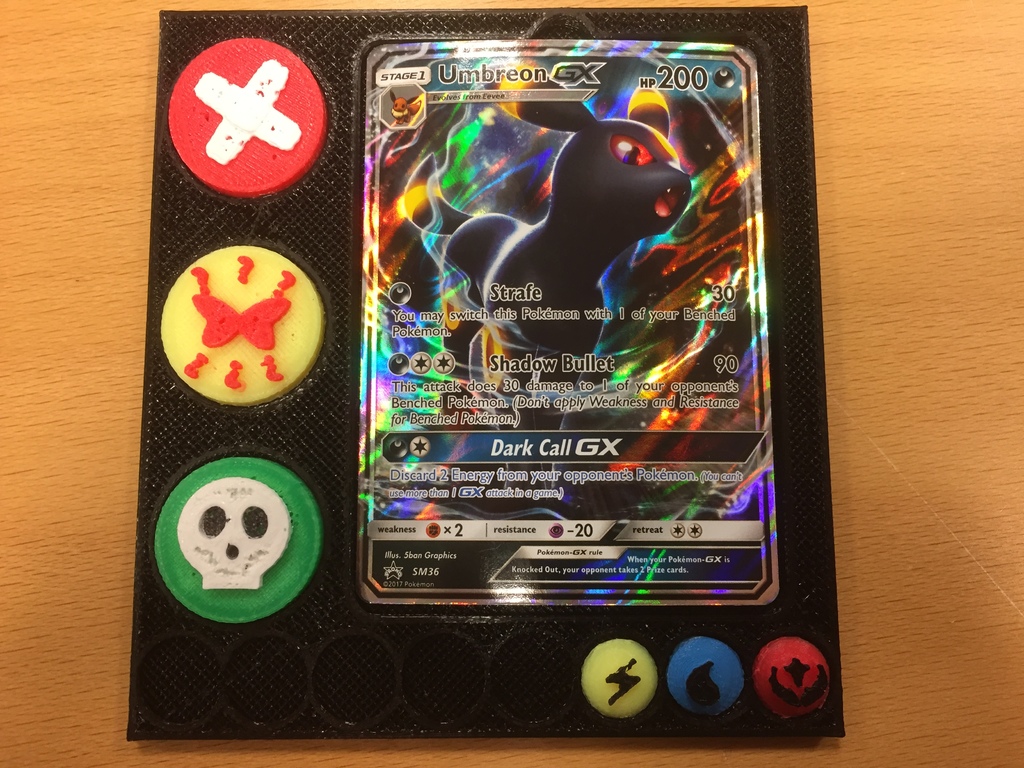 Free 3D file Pokémon TCG Energy Buttons, Special Condition Markers and more 🐉 ・3D printable ...