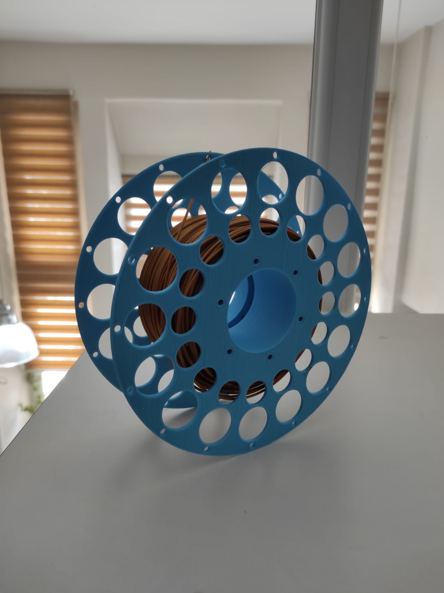 🪢 2 Part Filament Spool・Free STL File for 3D printing・Cults
