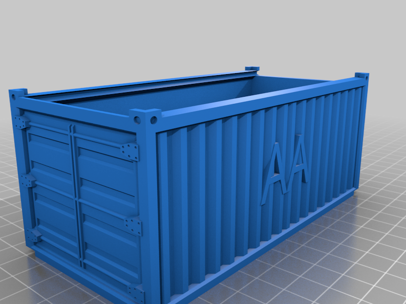 🔋 Container Battery・Free 3D File for ・Cults