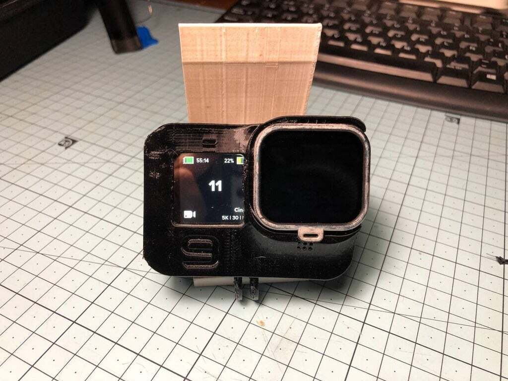 STL file Gopro hero 9 mount TBS ND filter and Telesin compatible 📷 ・3D ...