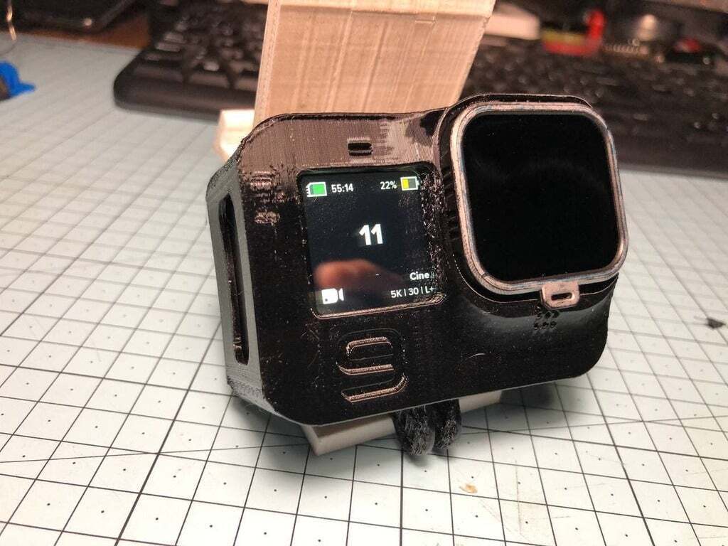 STL file Gopro hero 9 mount TBS ND filter and Telesin compatible 📷 ・3D ...