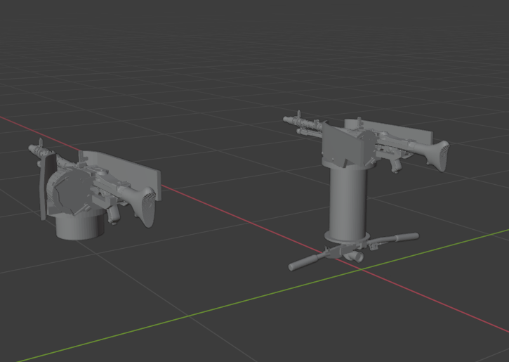 STL file hetzer remote machine gun mg34 🔫 ・3D printer design to ...