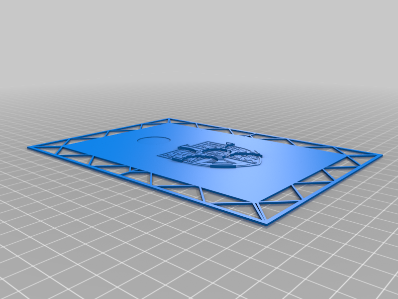 Protection Coin Stl File đȘ UK Coin Shield For 13x18 frameă»Free STL File for ă»Cults