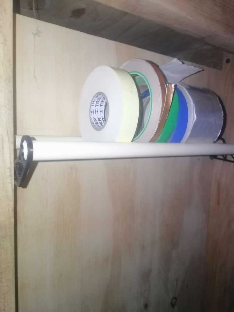 📦 Screwed Tape base with 1/2" pvc tube・Free 3D File for ・Cults