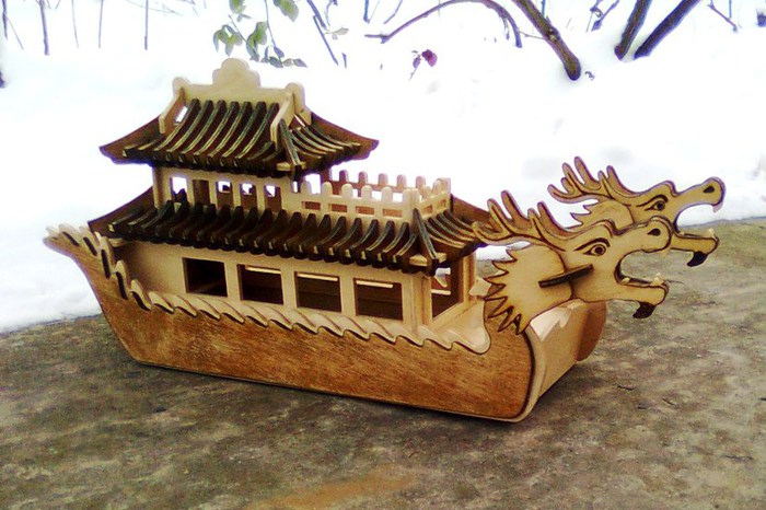 qommwz8o.jpg Dragon Boat CNC - Laser Cut cdr