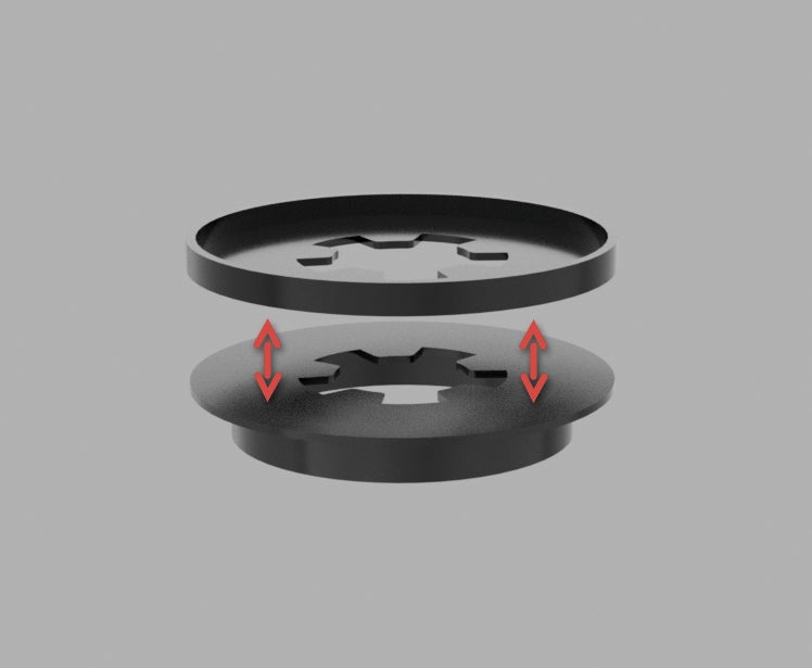 Free STL file Turbo brush modification for VES VC-015-B 🧞‍♂️ ・Template ...