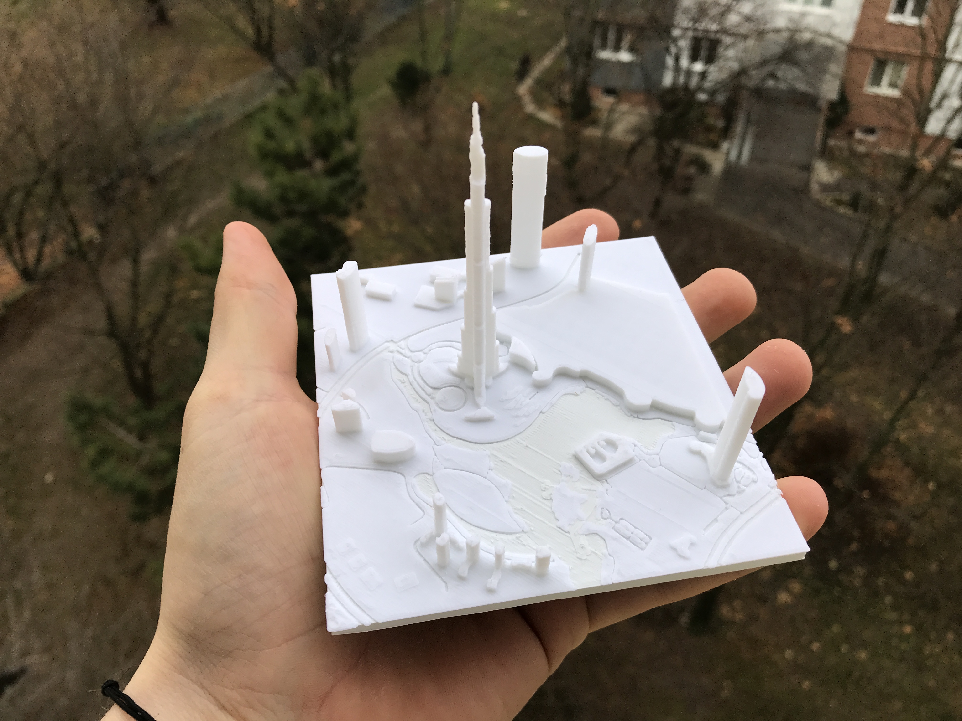 arquivo STL Burj Khalifa Skyscraper Dubai 🗺️ ・ideia de impressão 3D