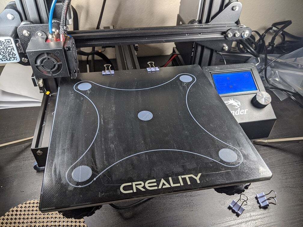 Free STL file Bed Level Ender 3 / Ender 3 Pro 🛏️ (GCODE)・3D printer
